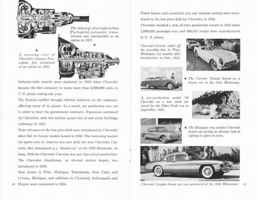 The Chevrolet Story - Published 1961 Page 31